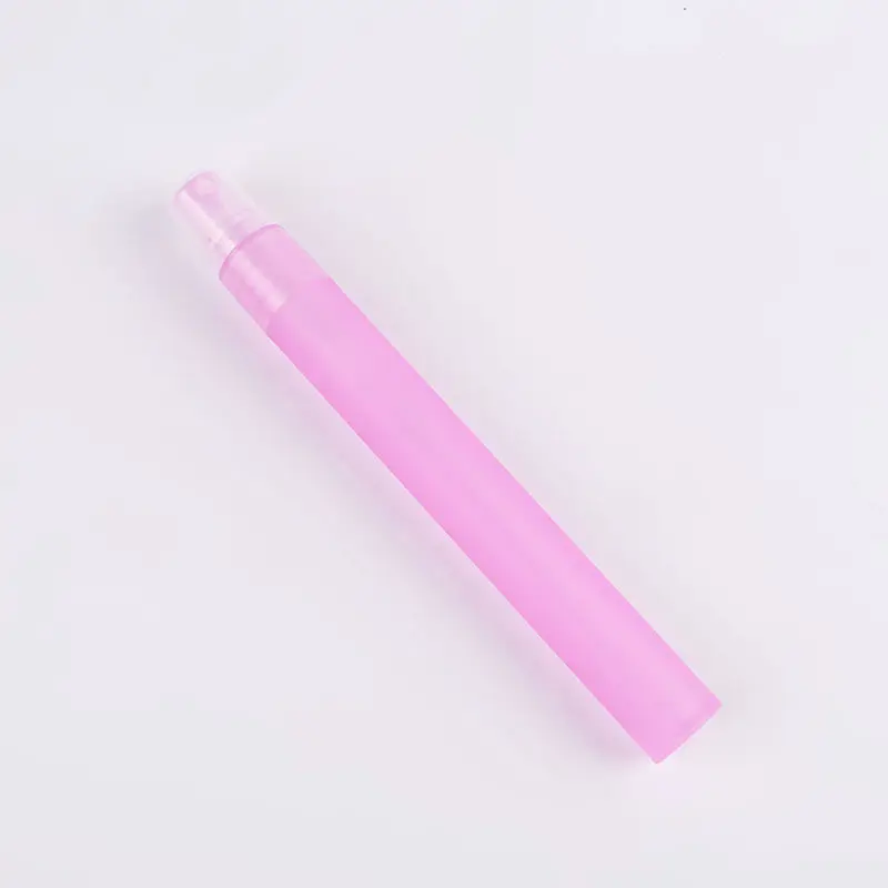 15ml stylo forme bouteille de parfum rechargeable en plastique PP pulvérisateur de bouteille de parfum