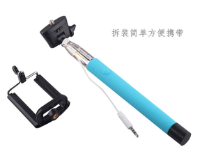 Giá đỡ ba chân Sản Phẩm Có Dây Monopod Ảnh Tự Sướng Thanh Cáp Mất Cực Ảnh Tự Sướng Thanh với điện thoại clip - Product Image 6