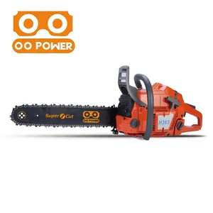 Máy Cưa Xích Chạy Xăng Máy Cắt Gỗ Công Nghiệp 65cc Chất Lượng Cao 20 ''/24'' 3.4KW,3400W OO-POWER Hộp Màu 00-H365