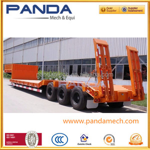China 3 ejes <span class=keywords><strong>de</strong></span> 50 toneladas 60 toneladas 75tos 80ton <span class=keywords><strong>de</strong></span> alta resistencia baja cama <span class=keywords><strong>de</strong></span> registro del remolque <span class=keywords><strong>de</strong></span> <span class=keywords><strong>cuello</strong></span> <span class=keywords><strong>de</strong></span> <span class=keywords><strong>cisne</strong></span> - Product Image 3