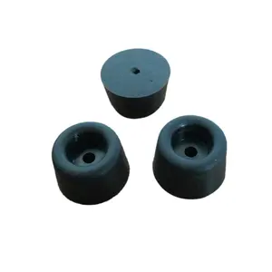 Button type anti-slip rubber feet for wire fixing