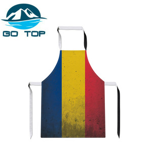 Logotipo personalizado algodón <span class=keywords><strong>chef</strong></span> delantal <span class=keywords><strong>de</strong></span> cocina - Product Image 1