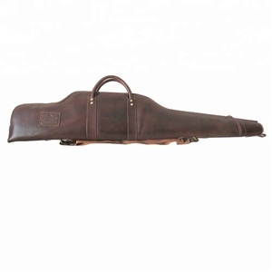 HIBO High End <span class=keywords><strong>Vintage</strong></span> Echt Lederen Bruine Pistoolholster - Product Image 1