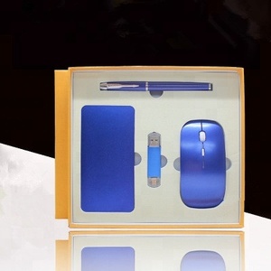 Quattro Set Penna Del Mouse USB della Banca di Potere Set Cerimonia di Apertura <span class=keywords><strong>Regali</strong></span> <span class=keywords><strong>Regali</strong></span> <span class=keywords><strong>Personalizzati</strong></span> per Gli Uomini - Product Image 4