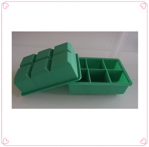 Gran <span class=keywords><strong>plaza</strong></span> cube tray silicona, moda bandejas de cubitos de hielo, cóctel cubo mágico del gran bandeja de cubitos de hielo - Product Image 1