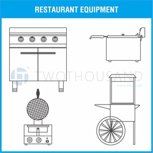 restaurante de equipos para <span class=keywords><strong>la</strong></span> venta de maquinaria twothousand en china - Product Image 1