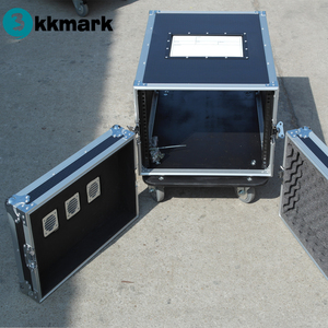 <span class=keywords><strong>Flight</strong></span> <span class=keywords><strong>case</strong></span> in alluminio Amp rack caso di dj con cassetto ruote da tavolo Per Le Apparecchiature Audio