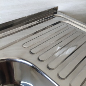 1000 * 500 matte surface évier en acier inoxydable d'un bol une <span class=keywords><strong>drian</strong></span> évier de cuisine - Product Image 4
