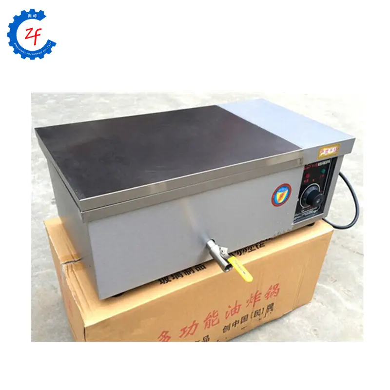 Hot selling electric deep fryer for twisted potato,single tank food frying machine