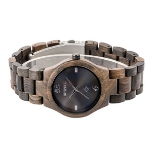 Montres de marque de luxe logo personnalisé nouvellement venu montre en bois - Product Image 2