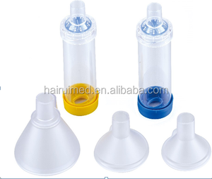 Aérochambre avec pas cher PVC masque inhalateur entretoise aéro chambre aérosol inhalateur entretoises avec adulte PVC masque - Product Image 1