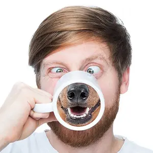 (Regalo) creativo cerdo copa la nariz de cerdito taza divertido nariz de perro taza Animal lindo taza para regalos