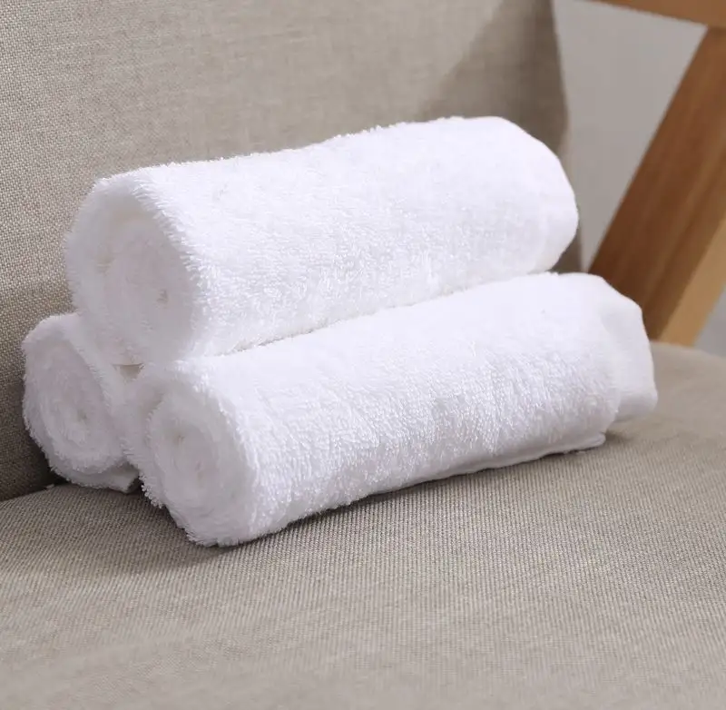 Plain Style white linen towel bath 100 cotton good morning towel price 16s cotton towel stock lot