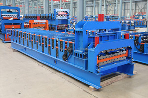 Farb beschichtete glasierte Dachziegel herstellung Rollen form maschine - Product Image 6