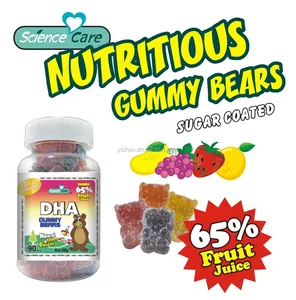 DHA gummy bear водорослей, масло конфеты для детей