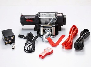 <span class=keywords><strong>Treuil</strong></span> <span class=keywords><strong>électrique</strong></span> 20 v DC, <span class=keywords><strong>12</strong></span> <span class=keywords><strong>volts</strong></span>, avec corde en fibre, synthétique, 2000 lb, pour atv/utv - Product Image 2