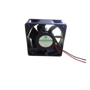 Yofolon fabrika 12V 24V 60x60x25mm dc fan düşük gürültü hgih hava akımı dc eksenel soğutma fanı