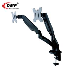 เครื่องกำเนิดพื้นที่13 " - 27" ทีวีขนาดคอมพิวเตอร์โต๊ะคู่ติดตั้งแขนจอภาพสนับสนุน - Product Image 3