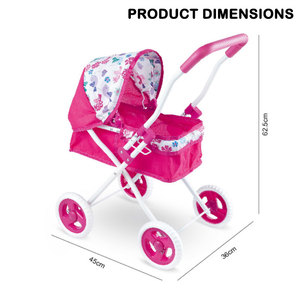 Poussette de poupée de qualité supérieure pour enfants, jouet pour fille Jacko Toys - Product Image 3