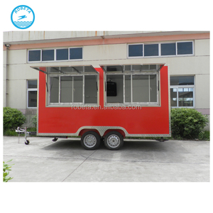 Cocina móvil <span class=keywords><strong>Churros</strong></span> China caravana móvil mano empuje carrito de comida para la venta - Product Image 5