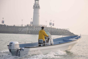 Grandsea 23ft 6.8m Günstiger Preis Long Panga Fiberglas Material Fischerei Arbeits boot