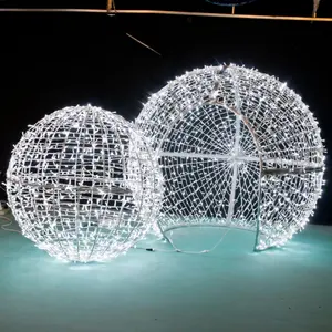 Индивидуальные Акриловые поперечные уличные висячие украшения 3d светодиодный уличный свет открытый Рождественский мотив свет