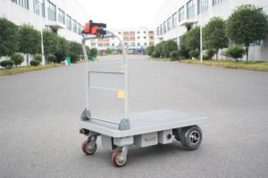 सामग्री हैंडलिंग फ्लैट प्लेट वाहक टेबल मोटर चालित मंच तह हाथ गाड़ी और ट्रॉलियों - Product Image 4