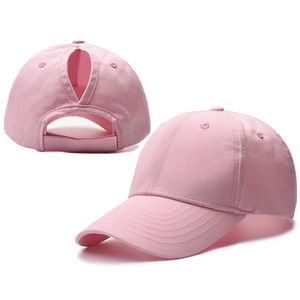 Casquette de baseball pour femmes, kaki, personnalisé, en maille, queue de cheval - Product Image 2