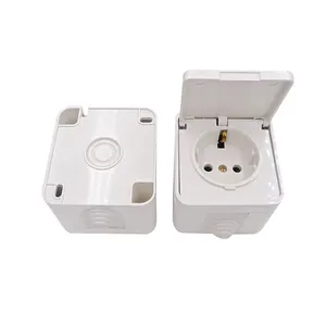 Gold Supplier Germany schuko ip55 waterproof socket outlet