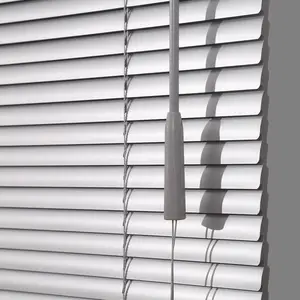 Nieuwe Stijl Goedkope Zilveren Kleur 25Mm Slat Aluminium Venetiaanse Blind