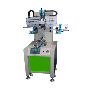 High Precision Semi-Automatic Disposable Bottle Printing Machine Cylinder Screen Printer Plastic Cups Digital Features