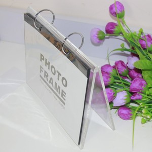 Rõ ràng Acrylic calander hiển thị bảng lịch đứng máy tính để bàn nhựa lịch chủ - Product Image 3