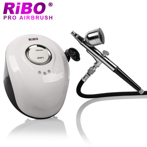 Nouveau kit d'aérographe mini électrique Portable pour maquillage de peinture corporelle beauté des ongles casques de tatouage temporaire artisanat d'art textiles peintures murales - Product Image 2
