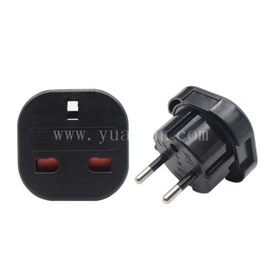 Sản Phẩm Bán Chạy Nhất 3 Pin Quảng Trường Để Vòng Adaptor Cắm 4.0 Mm Châu Âu Loại C Adapter - Product Image 5