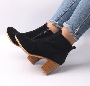Up-0015r Zapatos de Mujer al por Mayor, Botines de Tacón Alto y <span class=keywords><strong>Grueso</strong></span> <span class=keywords><strong>para</strong></span> Mujer - Product Image 5