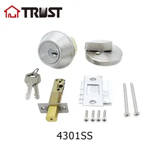TRUST4301-SSヘビーデューティー商用シングルデッドボルトロックANSIグレード2デッドボルトロック