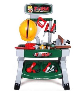 Set di strumenti da banco per <span class=keywords><strong>bambini</strong></span>, kit di strumenti da gioco per <span class=keywords><strong>bambini</strong></span> e <span class=keywords><strong>bambini</strong></span>, banco da lavoro interattivo giocattolo - Product Image 2