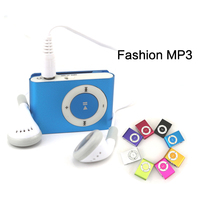 Reproductor de Música MP3 Portátil Mini con Clip Metálico, Compatible con Tarjetas SD y TF de 1-32GB, con Manual de Usuario