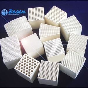 Céramique Monolith nid d'abeille 50g, pour accumulateur de traitement thermique RTO - Product Image 6