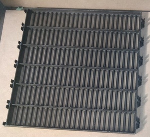 Plancher en fonte pour porcs, plancher en fonte 600*600mm, cage de mise bas pour truies, plancher en fonte ductile à lattes - Product Image 6