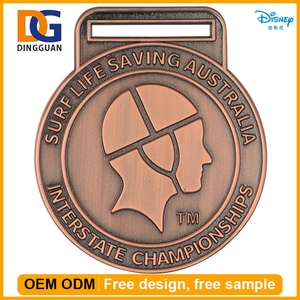 Personalizado cintas militares corredores percha medallas de premios - Product Image 4