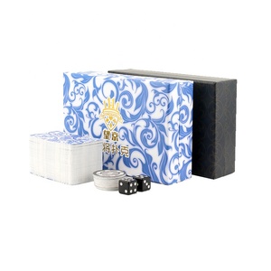WJPC-negro y azul Tarjeta de póquer de impresión Aladdin jugar a las cartas - Product Image 2