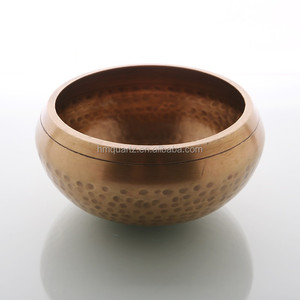 HM唱歌黄铜西藏碗减压金属碗佛教碗音乐疗法消除负能量 - Product Image 3