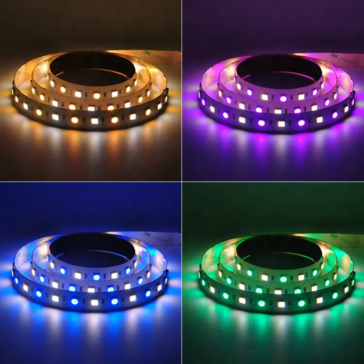 5 Farben LED-Band RGB CCT 2 in 1 5050 LED-Streifen