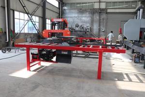 Motor Diesel <span class=keywords><strong>Mini</strong></span> <span class=keywords><strong>sierra</strong></span> <span class=keywords><strong>Circular</strong></span> de aserradero con cinta para corte de madera - Product Image 3