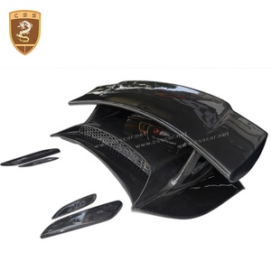 Aileron arrière en fibre de carbone de style <span class=keywords><strong>GT3</strong></span> pour <span class=keywords><strong>Porsche</strong></span> <span class=keywords><strong>911</strong></span>-991 - Product Image 5