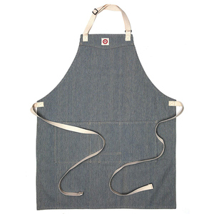 Tablier en coton biologique sergé pas cher en gros pour l'impression personnalisée de cuisinier - Product Image 4