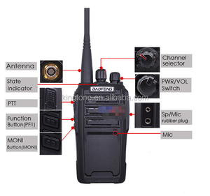 5-10km BaoFeng Radio bidirectionnelle V6 BaoFeng UV-6 VHF/UHF136-174/400-470 Radio double bande UV6 talkie-walkie émetteur-récepteur - Product Image 2