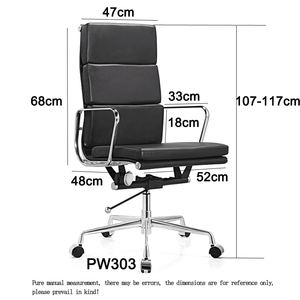 Shunde jefe de lujo de alta espalda ergonómica de <span class=keywords><strong>oficina</strong></span> de cuero computadora sillón rotatorio - Product Image 2