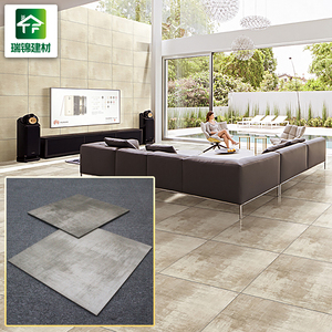 Irán 60x60 plata travertino gris vintage porcelana azulejos antideslizante mate azulejo rústico <span class=keywords><strong>de</strong></span> cerámica para patios - Product Image 2